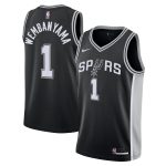 youth san antonio spurs victor wembanyama nike black swingman jersey – icon edition – Genuine NBA Hats & Jerseys for Fans
