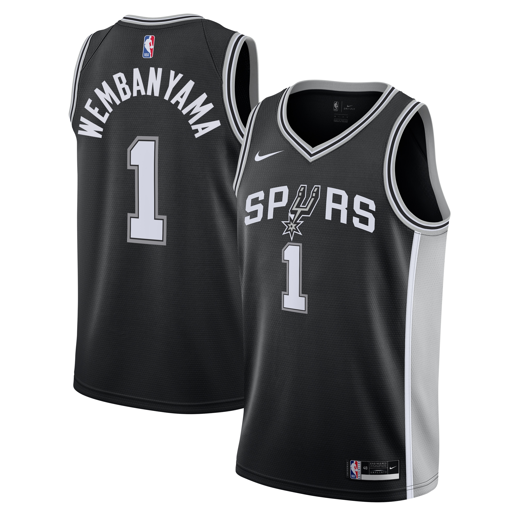youth san antonio spurs victor wembanyama nike black swingman jersey – icon edition – Genuine NBA Hats & Jerseys for Fans youth san antonio spurs victor wembanyama nike black swingman jersey – icon edition – Genuine NBA Hats & Jerseys for Fans