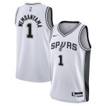 youth san antonio spurs victor wembanyama nike white swingman jersey – association edition – Genuine NBA Hats & Jerseys for Fans