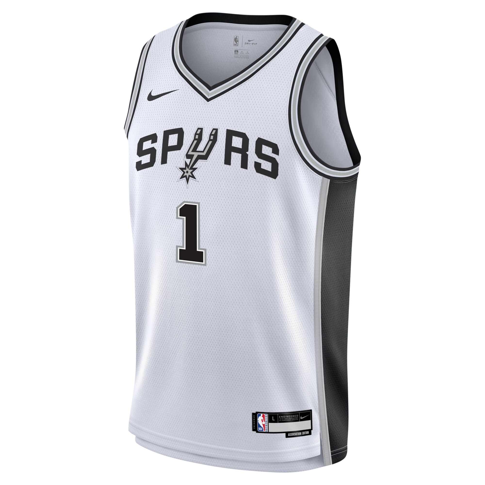 youth san antonio spurs victor wembanyama nike white swingman jersey – association edition – Genuine NBA Hats & Jerseys for Fans