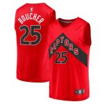 youth toronto raptors chris boucher fanatics red fast break replica jersey – icon edition – Genuine NBA Hats & Jerseys for Fans