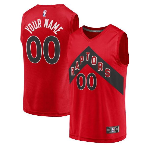 youth toronto raptors fanatics red fast break replica custom jersey – icon edition – Genuine NBA Hats & Jerseys for Fans