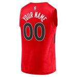 youth toronto raptors fanatics red fast break replica custom jersey – icon edition – Genuine NBA Hats & Jerseys for Fans