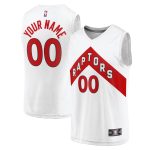 youth toronto raptors fanatics white fast break replica custom jersey – association edition – Genuine NBA Hats & Jerseys for Fans
