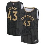 youth toronto raptors pascal siakam fanatics black fastbreak jersey – city edition – Genuine NBA Hats & Jerseys for Fans