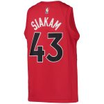 youth toronto raptors pascal siakam nike red 202122 diamond swingman jersey – icon edition – Genuine NBA Hats & Jerseys for Fans