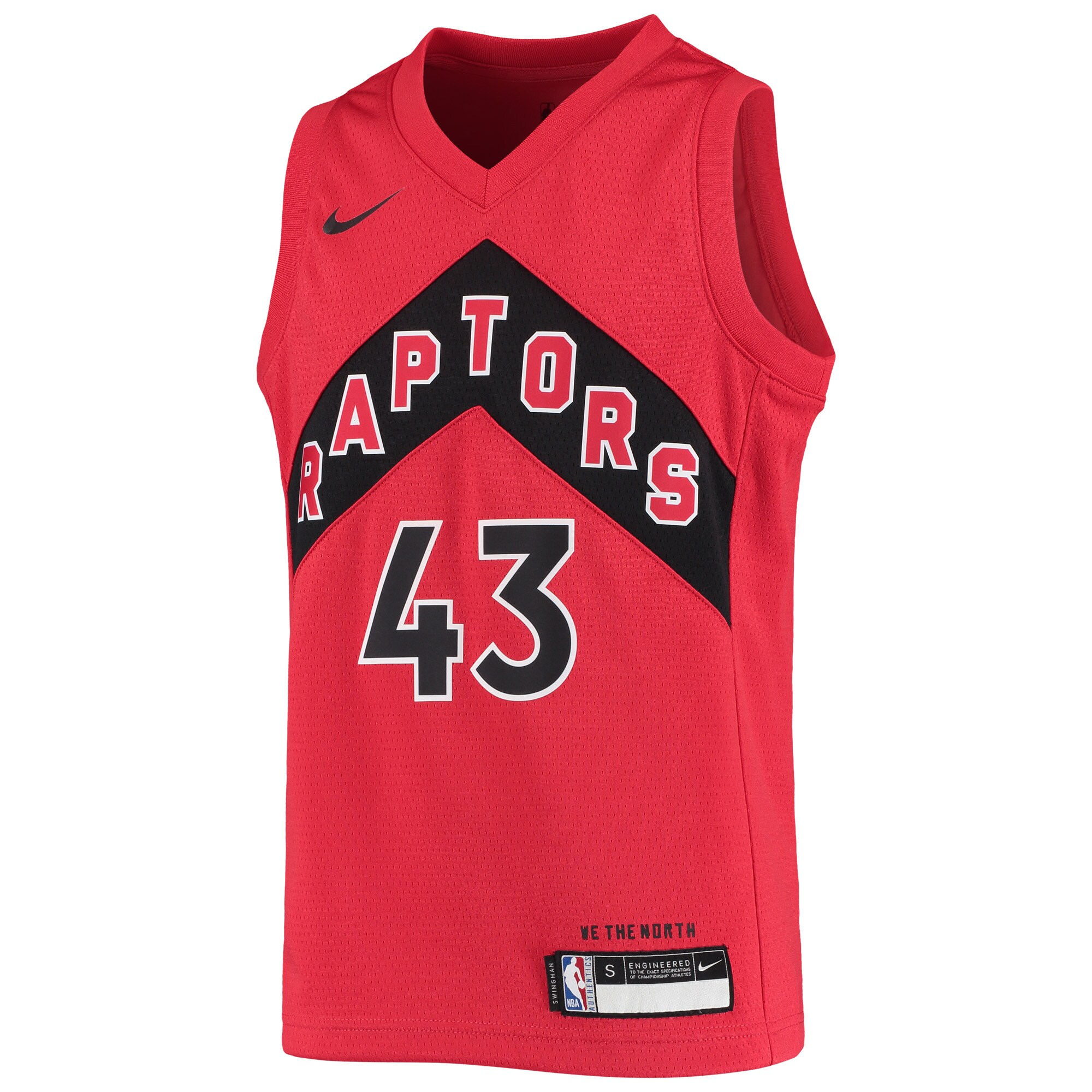youth toronto raptors pascal siakam nike red swingman jersey – icon edition – Genuine NBA Hats & Jerseys for Fans