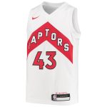 youth toronto raptors pascal siakam nike white swingman jersey – association edition – Genuine NBA Hats & Jerseys for Fans