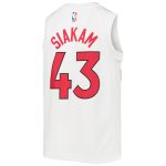 youth toronto raptors pascal siakam nike white swingman jersey – association edition – Genuine NBA Hats & Jerseys for Fans