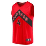 youth toronto raptors scottie barnes fanatics red fast break replica jersey – icon edition – Genuine NBA Hats & Jerseys for Fans