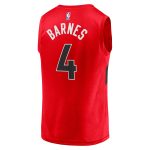 youth toronto raptors scottie barnes fanatics red fast break replica jersey – icon edition – Genuine NBA Hats & Jerseys for Fans