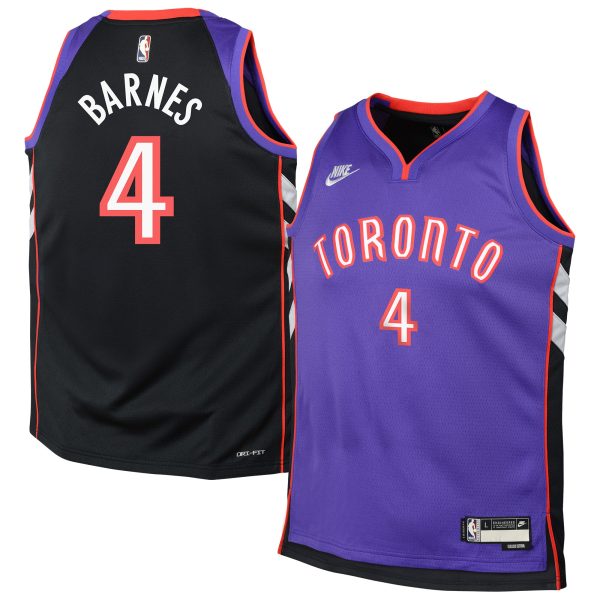 youth toronto raptors scottie barnes nike purple 202425 swingman jersey – classic edition – Genuine NBA Hats & Jerseys for Fans