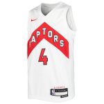 youth toronto raptors scottie barnes nike white swingman jersey – association edition – Genuine NBA Hats & Jerseys for Fans
