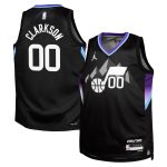 youth utah jazz jordan clarkson jordan brand black swingman jersey – statement edition 201915089 – Genuine NBA Hats & Jerseys for Fans