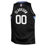 youth utah jazz jordan clarkson jordan brand black swingman jersey – statement edition 201915089 – Genuine NBA Hats & Jerseys for Fans