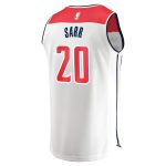 youth washington wizards alexandre sarr fanatics white fast break replica player jersey – association edition – Genuine NBA Hats & Jerseys for Fans