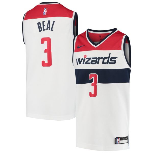 youth washington wizards bradley beal nike white swingman jersey – statement edition – Genuine NBA Hats & Jerseys for Fans