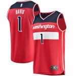 youth washington wizards johnny davis fanatics red fast break replica jersey – icon edition – Genuine NBA Hats & Jerseys for Fans