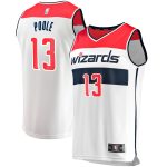youth washington wizards jordan poole fanatics white fast break player jersey – association edition – Genuine NBA Hats & Jerseys for Fans