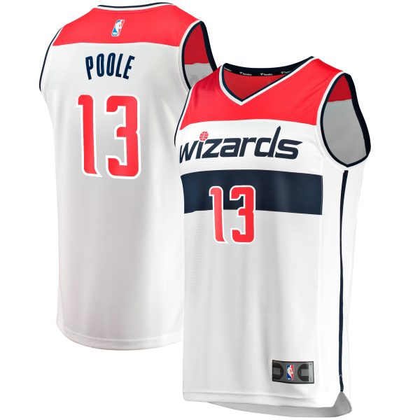 youth washington wizards jordan poole fanatics white fast break player jersey – association edition – Genuine NBA Hats & Jerseys for Fans