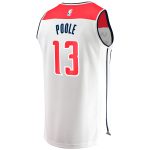 youth washington wizards jordan poole fanatics white fast break player jersey – association edition – Genuine NBA Hats & Jerseys for Fans