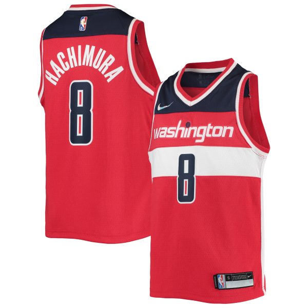 youth washington wizards rui hachimura nike red 202122 diamond swingman jersey – icon edition – Genuine NBA Hats & Jerseys for Fans